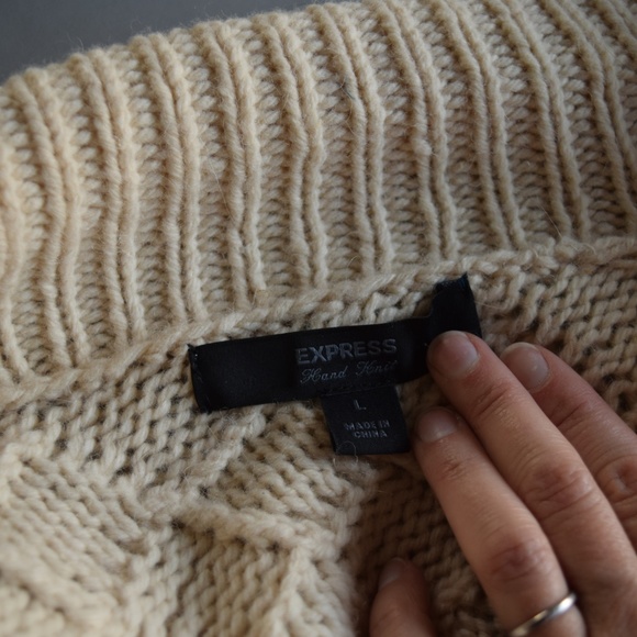 Hand Knit Cardigan from Express - Picture 5 of 5
